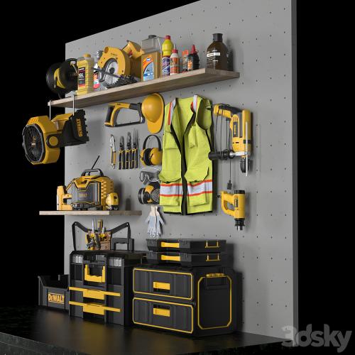 garage tools set 4