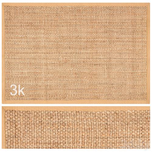 Carpet set 48 - Square Braided Jute / 3K