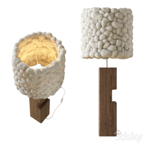 Collection floor lamp by Helen Loom