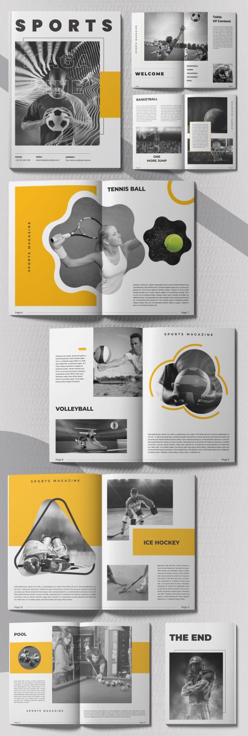 Fashion Magazine Design Layout