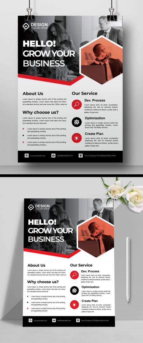 Corporate Flyer Design Layout