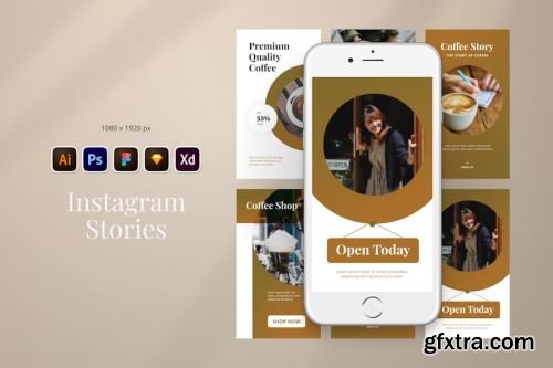 Instagram Stories Mockup Collections 11xPSD