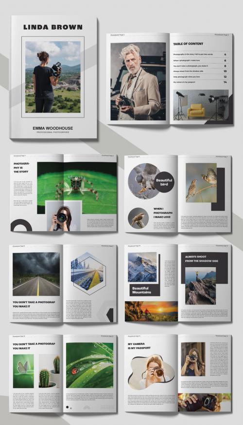 Fashion Magazine Design Layout