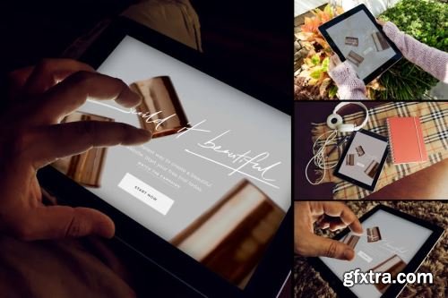 iPad Mockup Collections 14xPSD