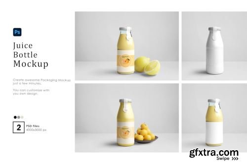 Plastic Bottle Mockup Collections 15xPSD