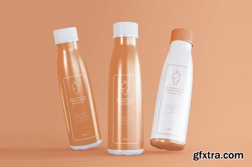 Plastic Bottle Mockup Collections 15xPSD