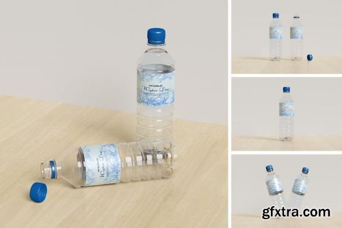 Plastic Bottle Mockup Collections 15xPSD