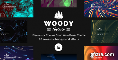 Themeforest - Woody - Elementor Coming Soon WordPress Theme 19875053 v6.0 - Nulled