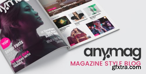 Themeforest - Anymag - Magazine Style WordPress Blog 28367282 v2.8.7 - Nulled