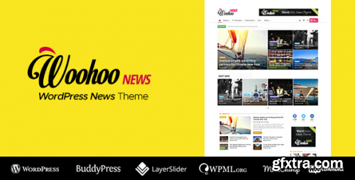 Themeforest - WooHoo - Newspaper Magazine News BuddyPress AMP 13570398 v2.5.4 - Nulled