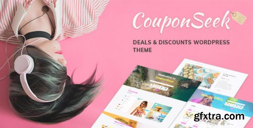 Themeforest - CouponSeek - Deals &amp; Discounts WordPress Theme 21816376 v1.3 - Nulled