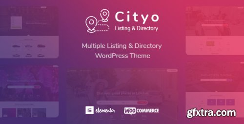 Themeforest - Cityo - Multiple Listing Directory WordPress Theme 23710691 v1.1.34 - Nulled