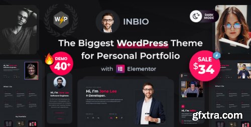 Themeforest - InBio - Personal Portfolio / Resume Theme 39221039 v2.6.0 - Nulled