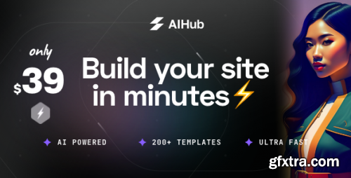 Themeforest - AI Hub - Startup &amp; Technology WordPress Theme 47473638 v1.3.2 - Nulled