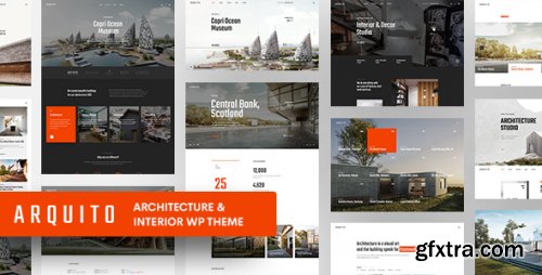 Themeforest - Arquito - 3D Architecture &amp; Interior WordPress Theme 23992740 v1.0.3 - Nulled