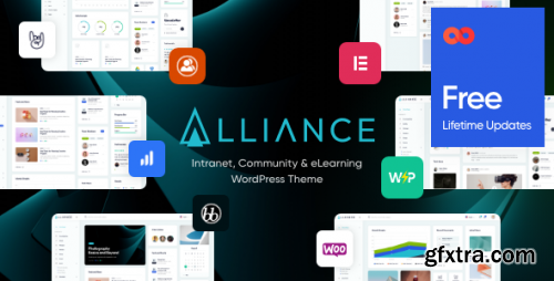 Themeforest - Alliance | Intranet &amp; Extranet BuddyPress WordPress Theme 12087162 v3.4 - Nulled