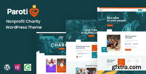 Themeforest - Paroti - Nonprofit Charity WordPress Theme 40384704 v1.0.7 - Nulled