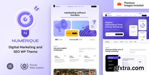 Themeforest - Numérique - SEO Digital Marketing Elementor Pro WordPress 46189340 v2.0 - Nulled