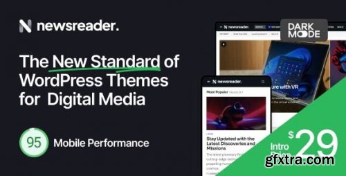 Themeforest - Newsreader - Revolutionary WordPress Theme for Digital Media 51279864 v1.0.2 - Nulled