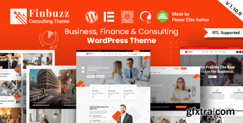 Themeforest - Finbuzz - Corporate Business WordPress Theme 35357659 v2.1.1 - Nulled