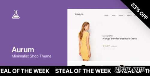 Themeforest - Aurum - WordPress &amp; WooCommerce Shopping Theme 9600822 v3.29 - Nulled