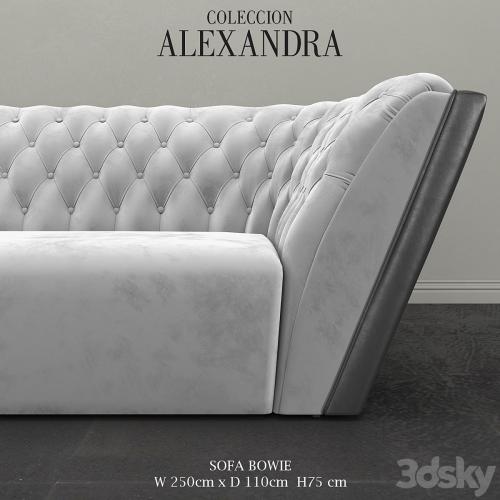 SOFA BOWIE by COLECCION ALEXANDRA