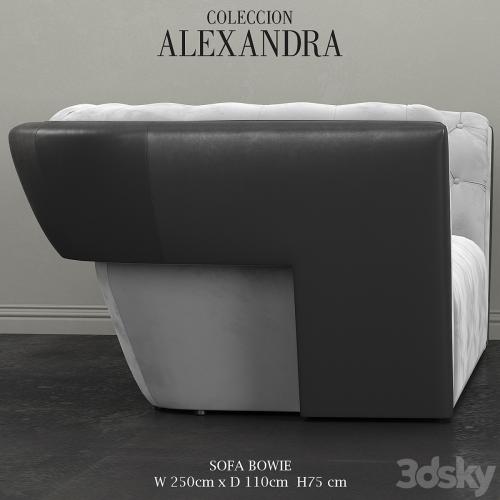 SOFA BOWIE by COLECCION ALEXANDRA