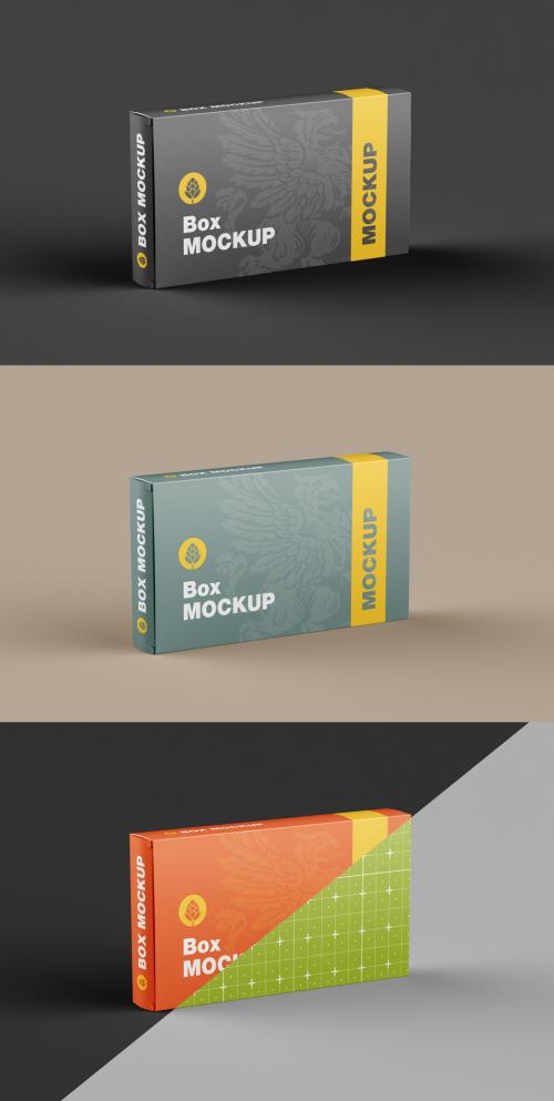 Cardboard Box Mockup