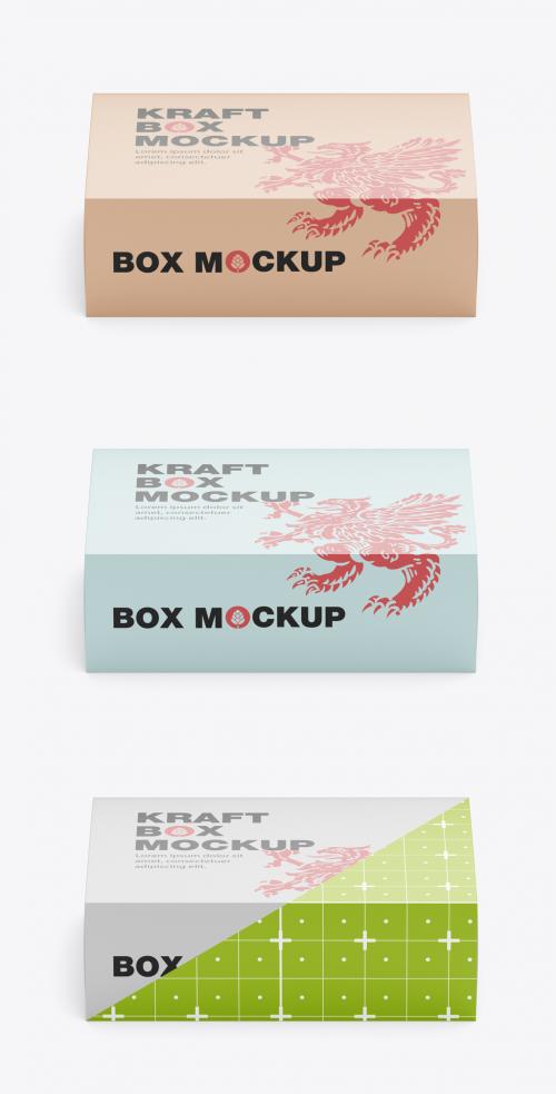 Kraft Box Mockup