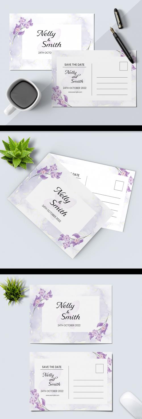 Postcard Design Layout