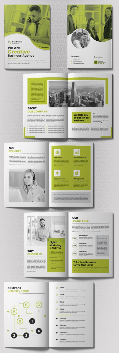 Biofold Brochure Template Layout