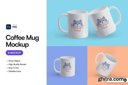 Mug Mockup Collections 15xPSD