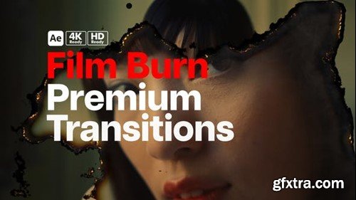 Videohive Premium Transitions Film Burn 51555334