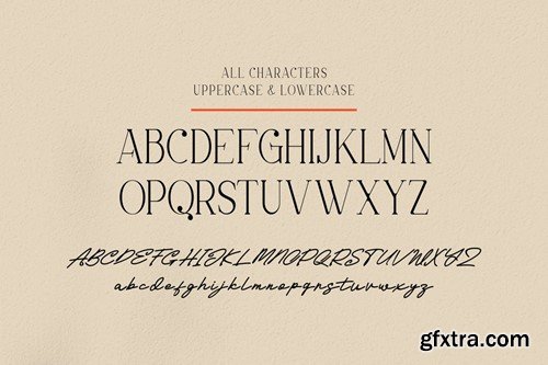 Vannell Classic - 2 Serif And Handwritten Font 4E947S2