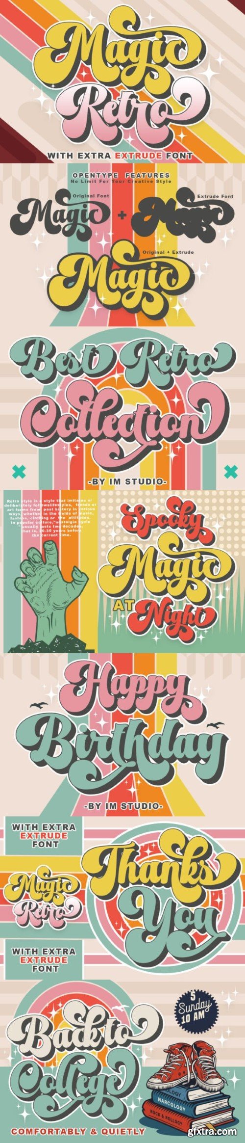 Magic Retro Font