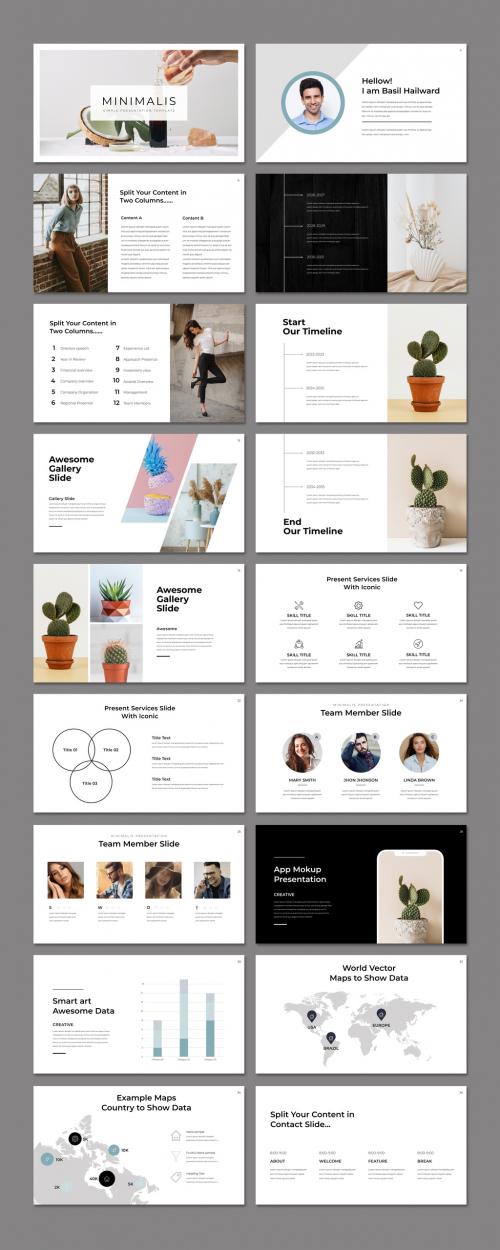 Simple Presentation Layout