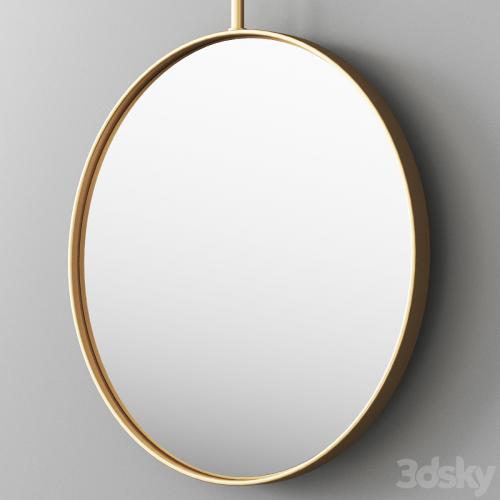 DDL FORMA Round framed wall-mounted mirror by DDL Mirror set