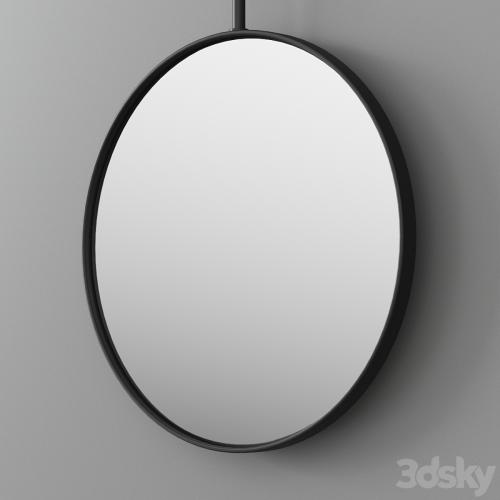 DDL FORMA Round framed wall-mounted mirror by DDL Mirror set