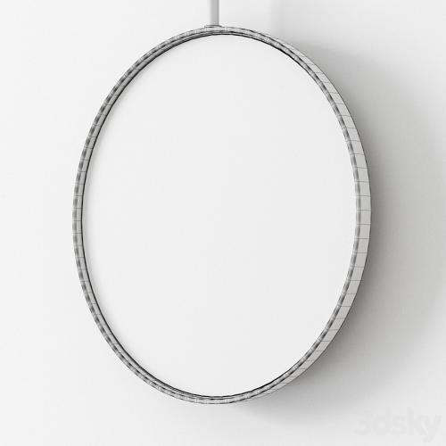 DDL FORMA Round framed wall-mounted mirror by DDL Mirror set