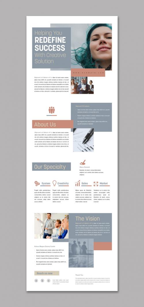 Business E Newsletter Layout