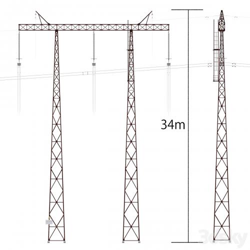 Transmission tower 500 kV