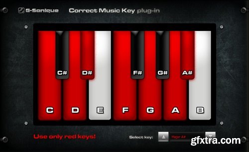 G-Sonique Correct Music Key v1.0.0