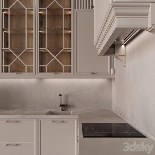 Neoclassical kitchen 34