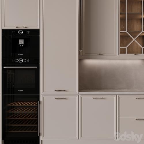 Neoclassical kitchen 34