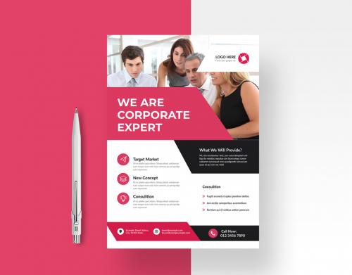 Corporate Business Flyer Layout