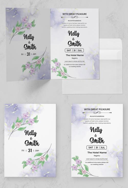 Invitation Card Layout