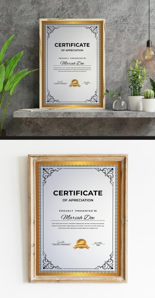 Certificate Layout