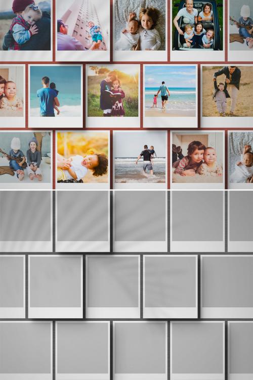 Instant Photos Mockup