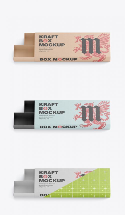 Paper Box Mockup