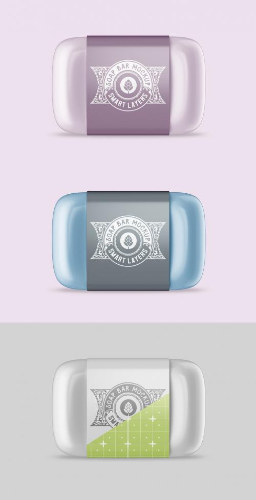 Soap Bar Package Mockup